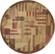 Somerset ST22 Multicolor Rug - Round