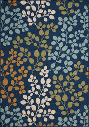 Caribbean CRB01 Navy Rug - Rectangle