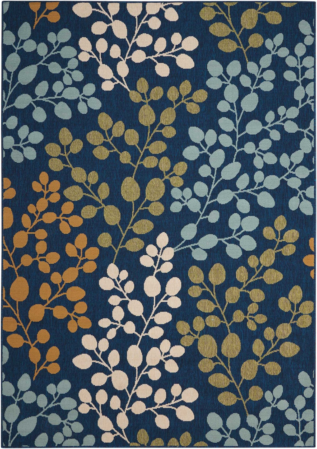 Caribbean CRB01 Navy Rug - Rectangle