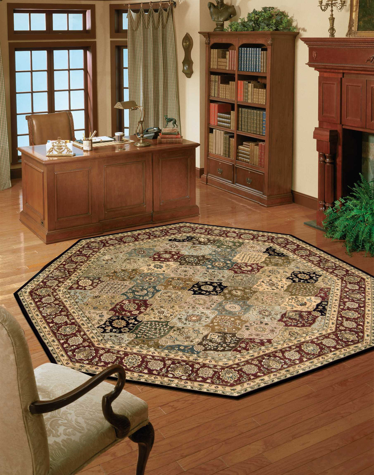 Nourison 2000 2101A Multicolor Rug - room scene