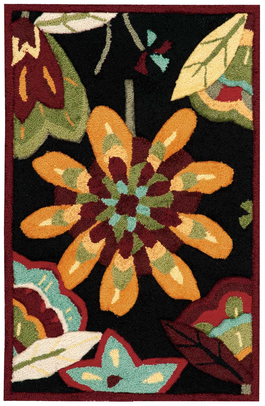 Fantasy FA12 Black Rug - Rectangle