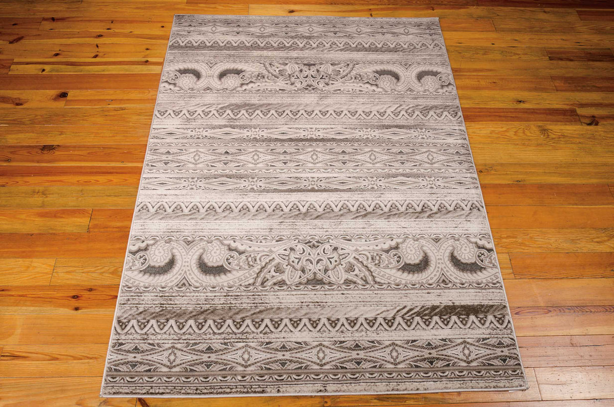Karma KRM03 Beige Rug - room scene