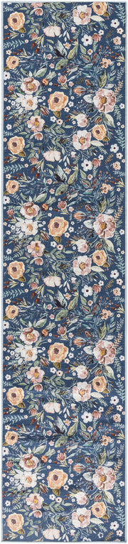 Nourison Washables NWB01 Navy Multicolor Rug - Runner