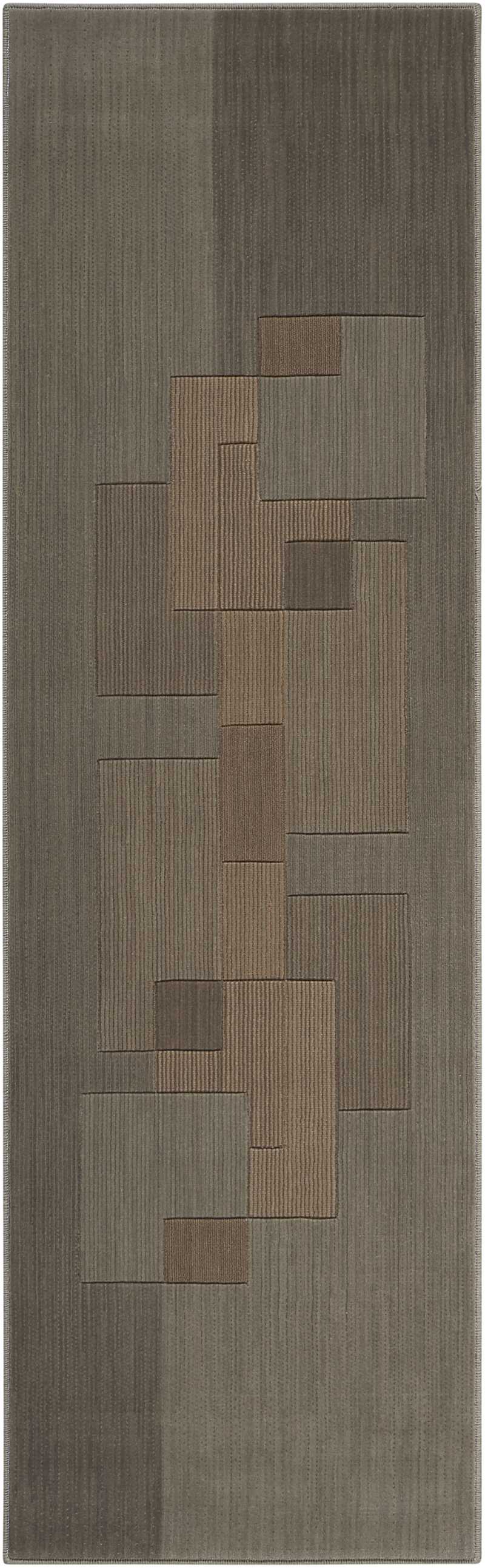 Loom Select Neutrals LS01 Drift Rug - room scene