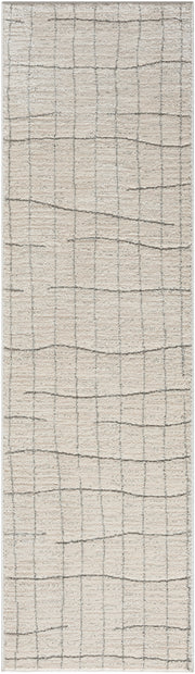 Andes AND04 Ivory Grey Rug - Runner