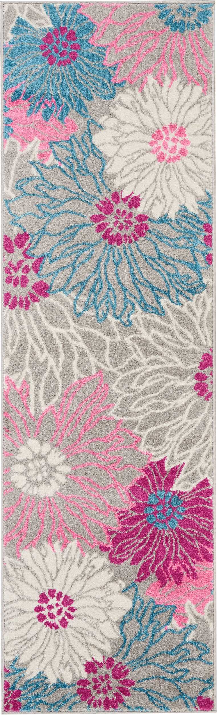 Passion PSN17 Grey Rug - Runner