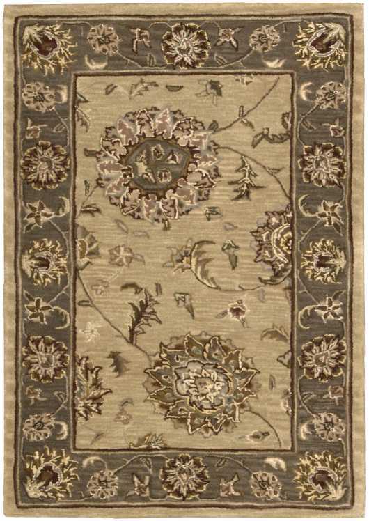 Nourison 2000 2258A Beige Rug - Rectangle