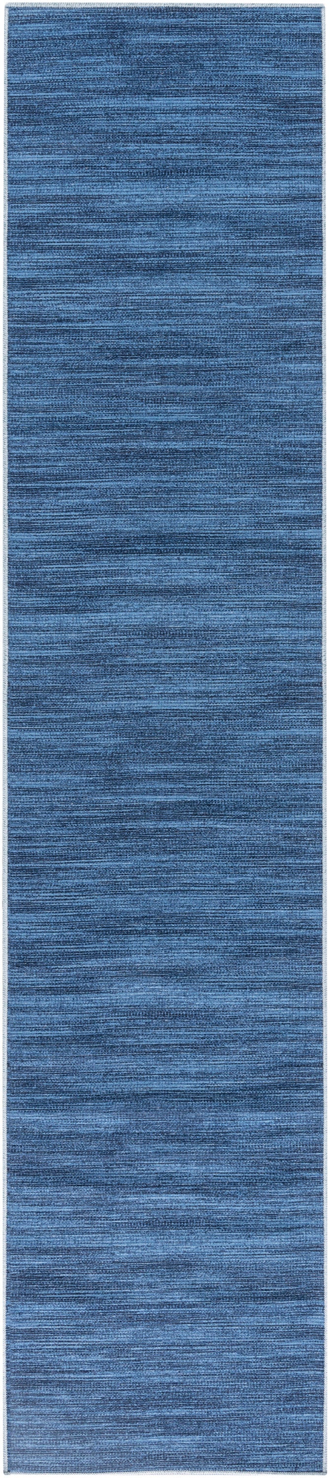 Nourison Washables NWB03 Blue Rug - Runner