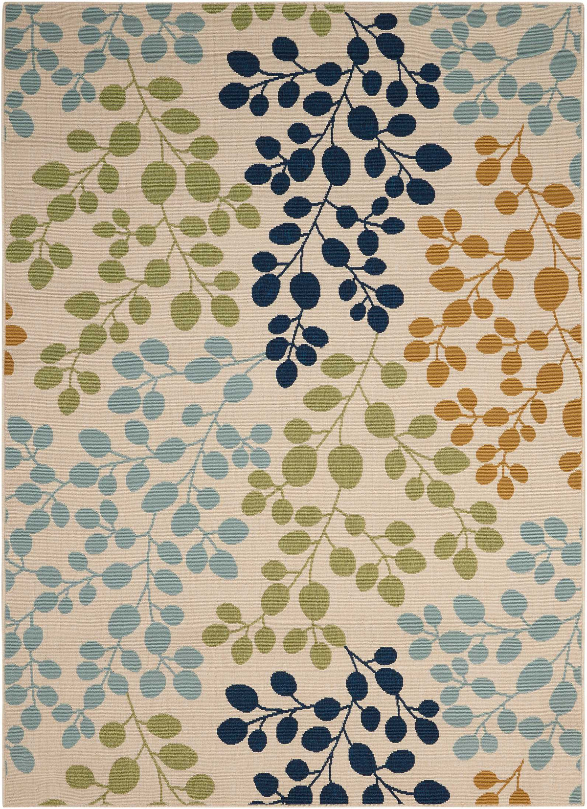 Caribbean CRB01 Ivory Rug - Rectangle