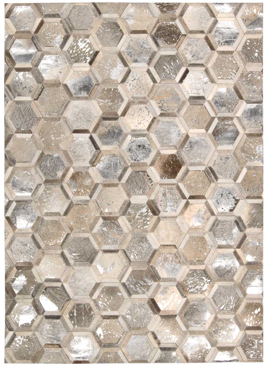 City Chic MA100 Silver Rug - Rectangle