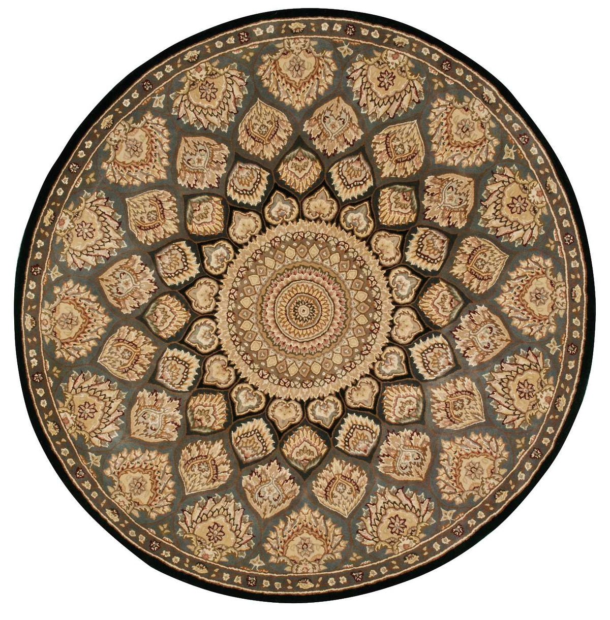 Nourison 2000 2318 Slate Rug - Round