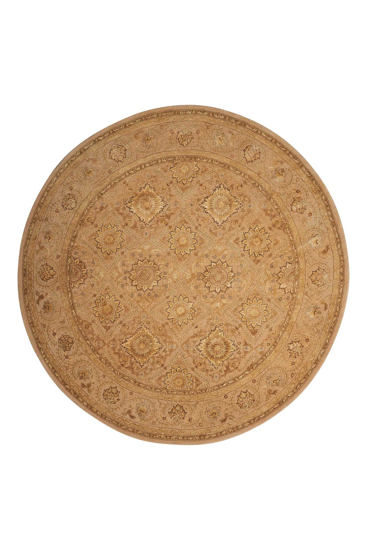 Nourison 3000 3108 Beige Rug - Round