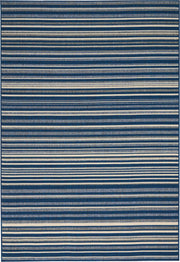 Lido LID01 Navy Cream Rug - Rectangle