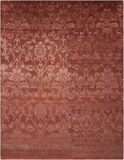 Silk Shadows SHA03 Rust Rug - Rectangle