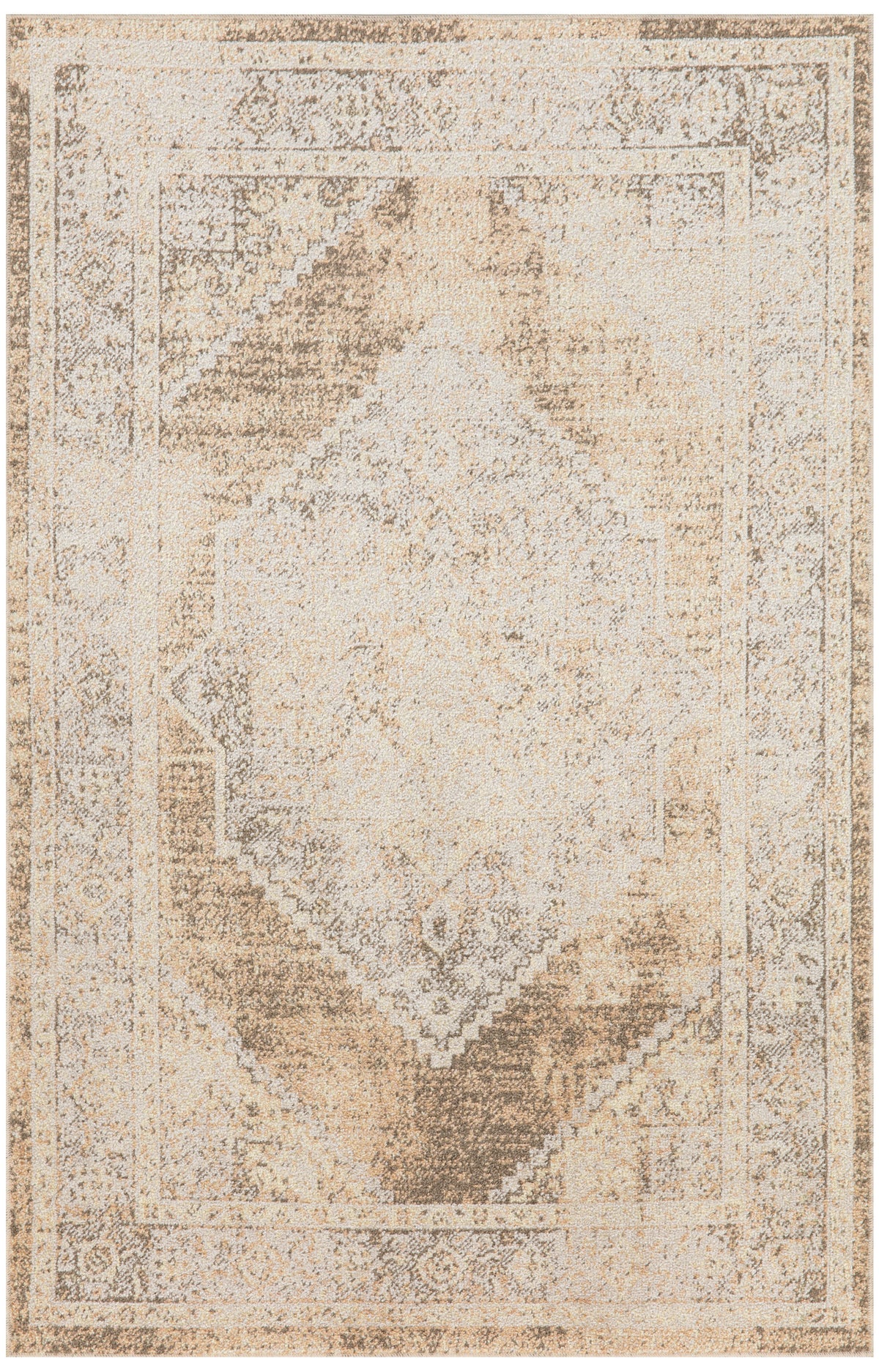 Astra Machine Washable ASW13 Beige Rug - Rectangle