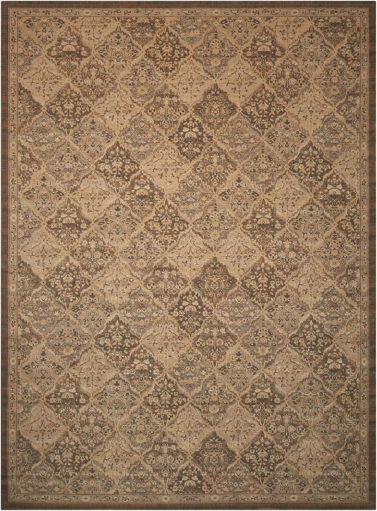 Silken Allure SLK09 Multicolor Rug - Rectangle