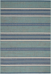Lido LID02 Aqua Blue Rug - Rectangle