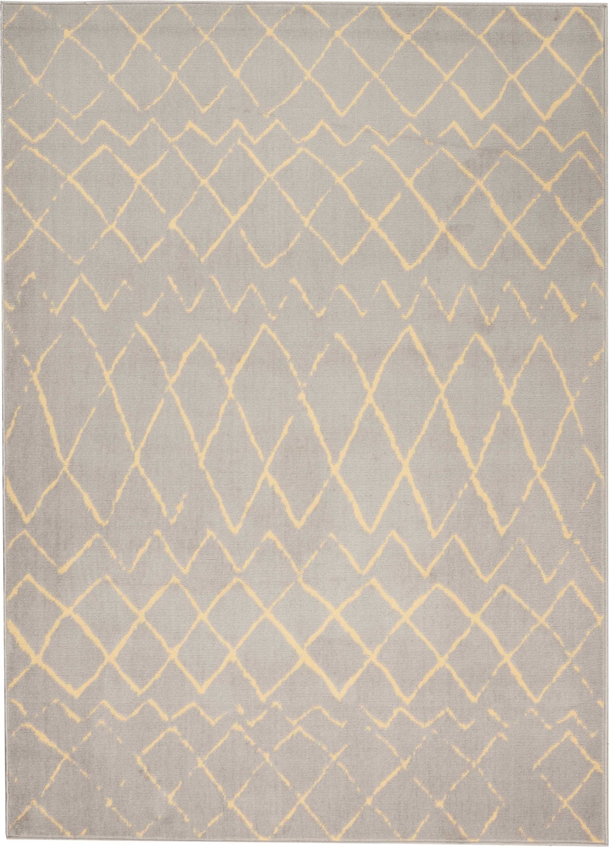 Grafix GRF04 Grey Rug - Rectangle
