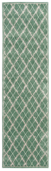 Tranquility TNQ01 Light Green Rug - Runner