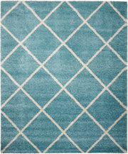Brisbane BRI03 Aqua Rug - Rectangle