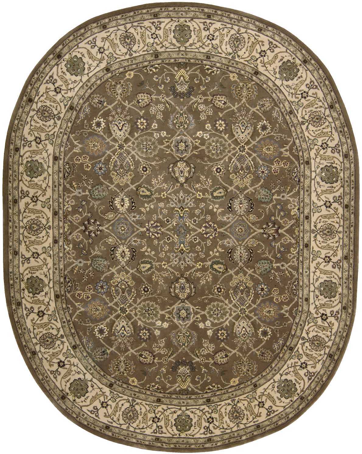 Nourison 2000 2091A Mushroom Rug - Oval