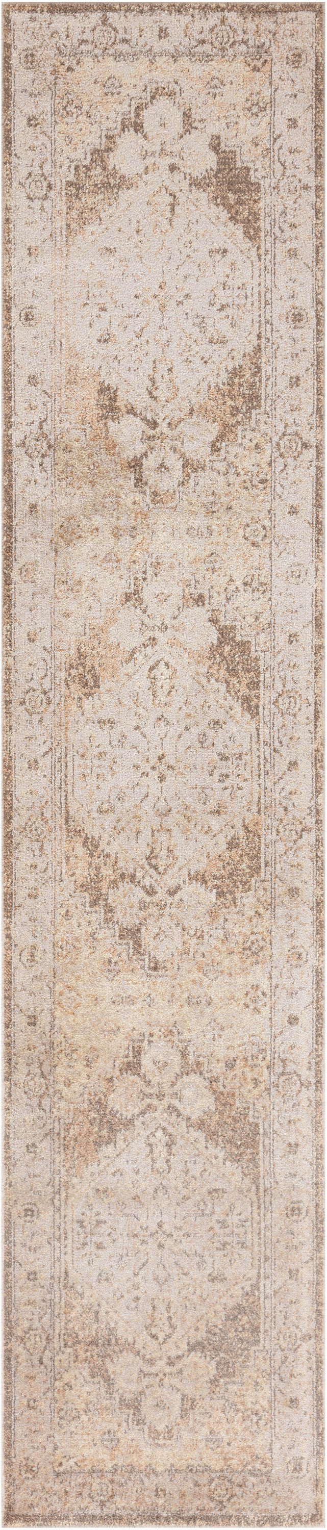 Astra Machine Washable ASW11 Beige Rug - Runner