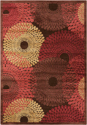 Graphic Illusions GIL04 Brown Rug - Rectangle