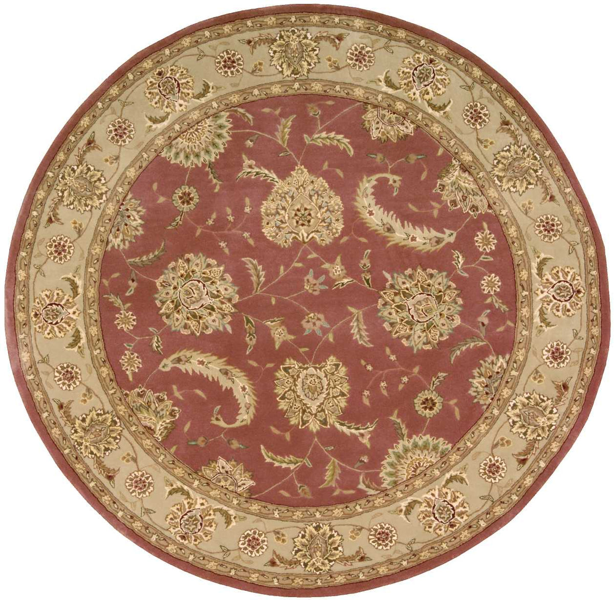Nourison 2000 2215 Rose Rug - Round