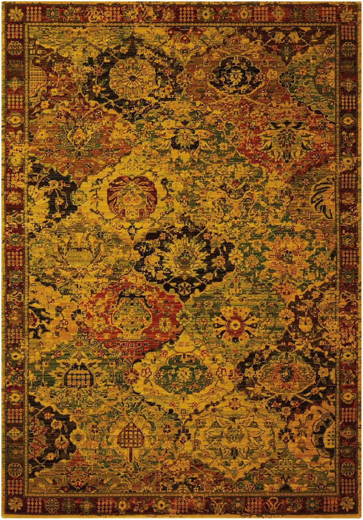 Timeless TML03 Multicolor Rug - Rectangle