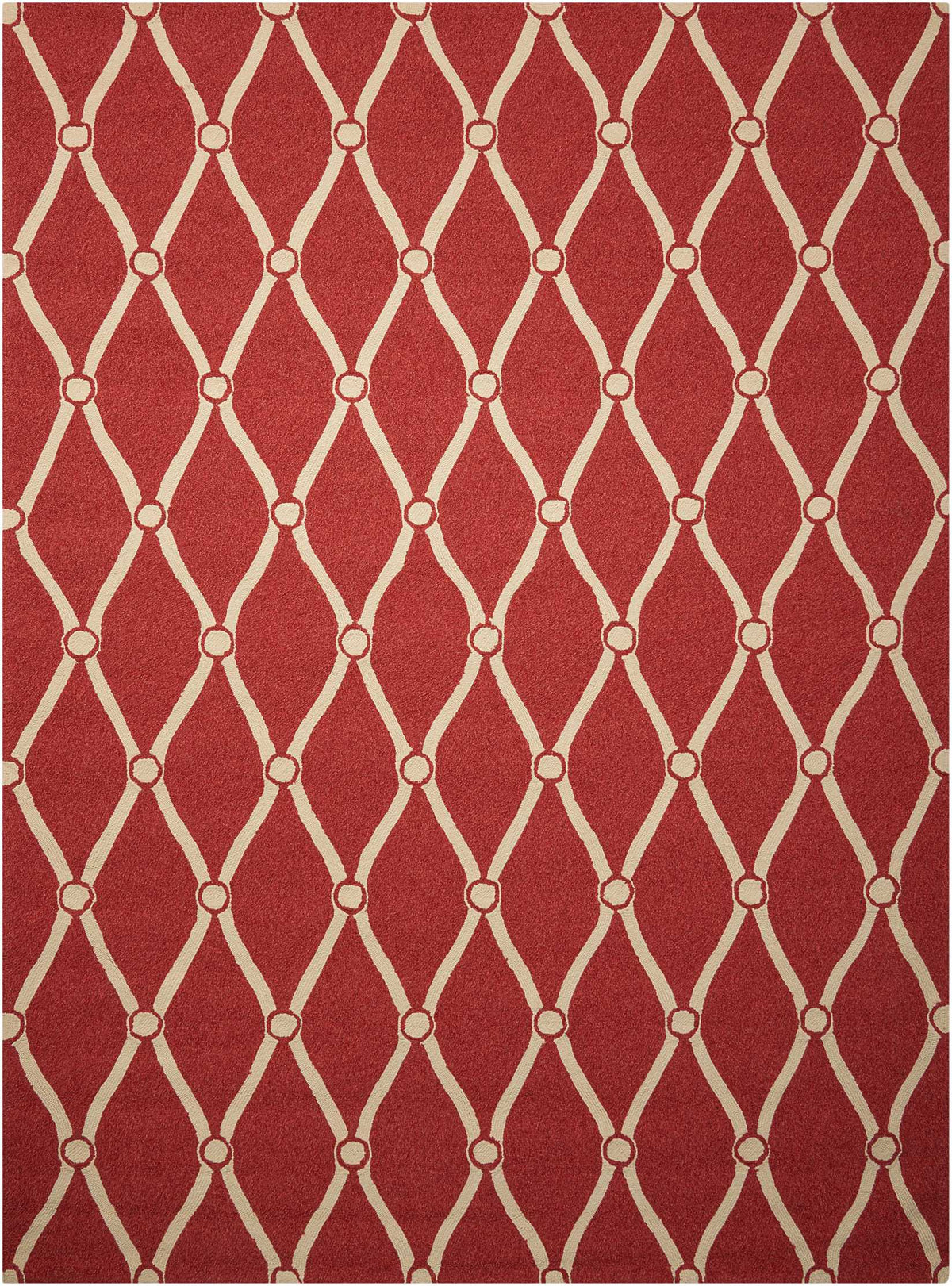 Portico POR02 Red Rug - Rectangle