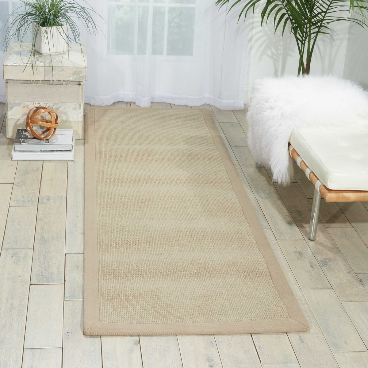 Sisal Soft SSF07 Mushroom Rug - room scene