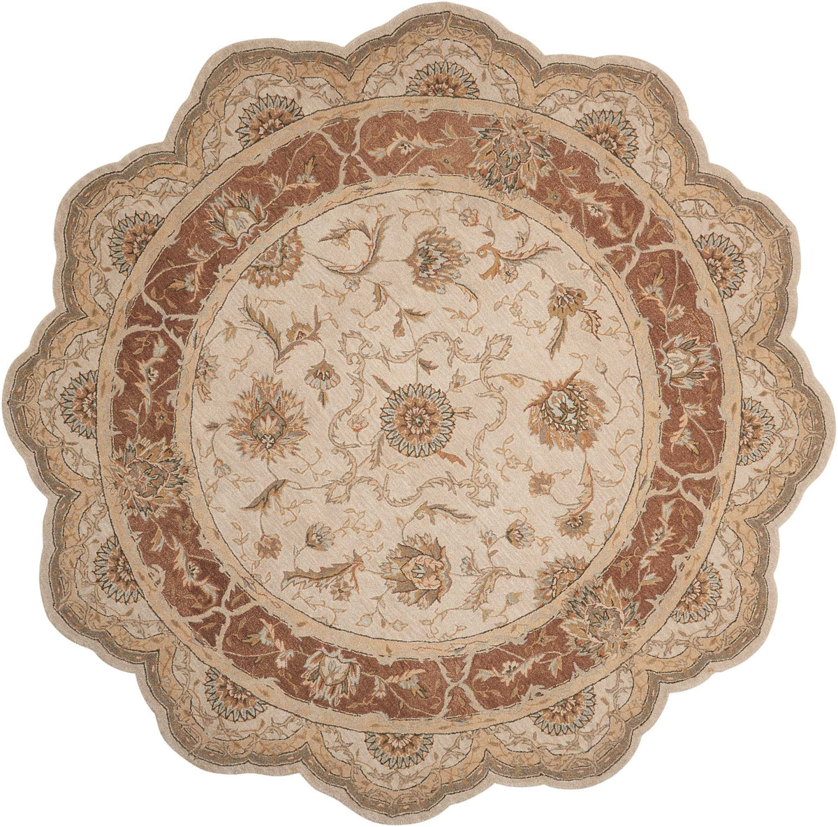 Heritage Hall HE27 Mist Rug - Free Form