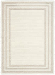 Pacific Shag PCS03 Ivory Beige Rug - Rectangle