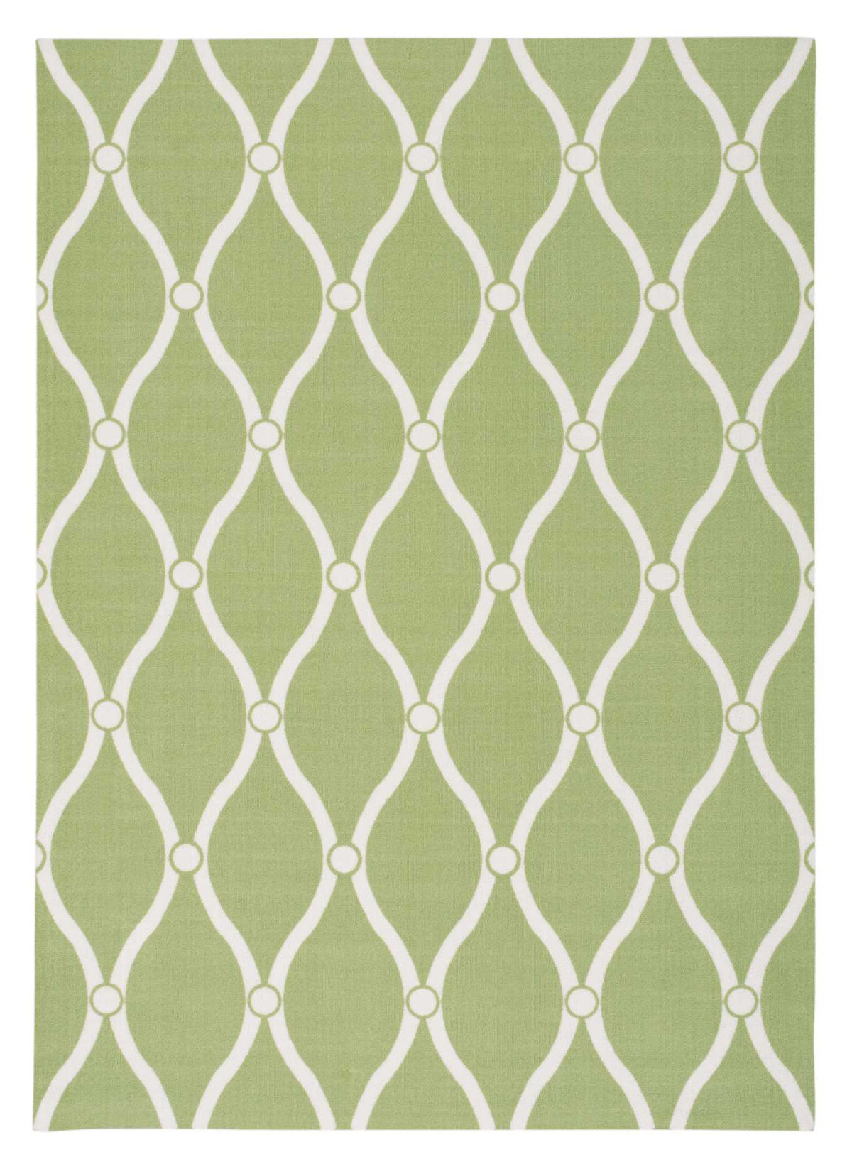 Home & Garden RS089 Green Rug - Rectangle