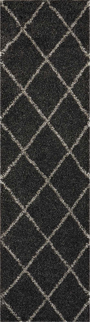 Brisbane BRI03 Charcoal Rug - Runner