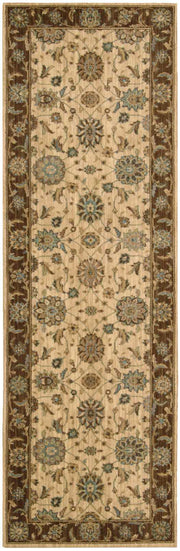 Living Treasures LI05 Beige Rug - Runner