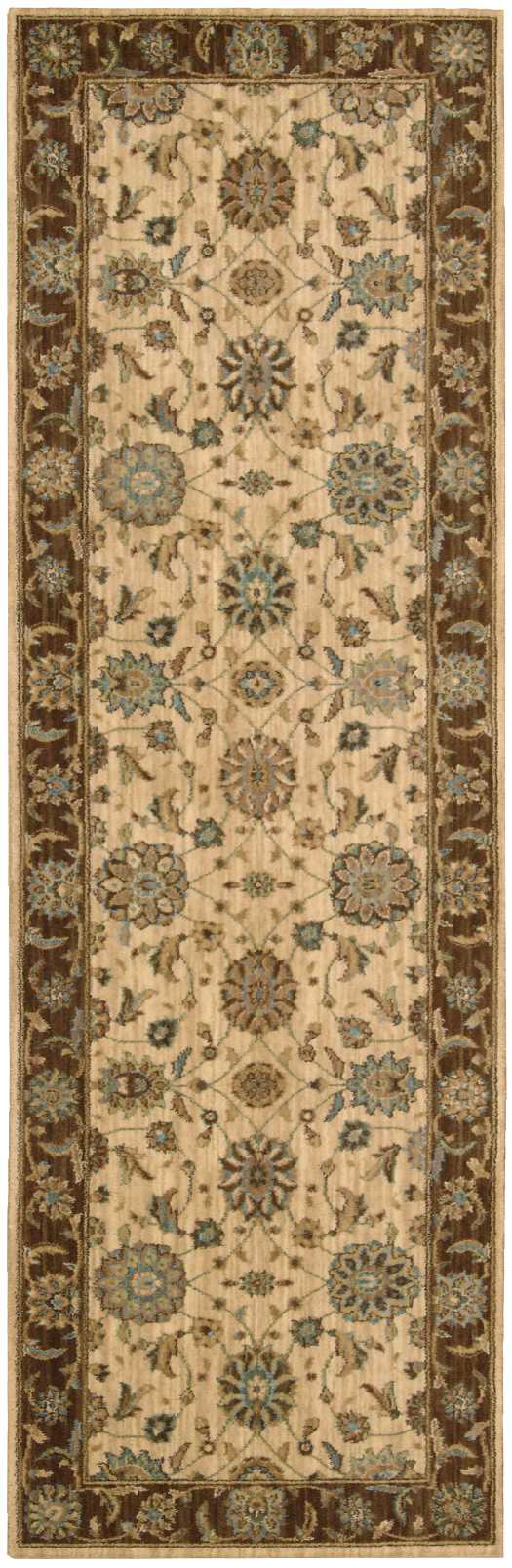 Living Treasures LI05 Beige Rug - Runner