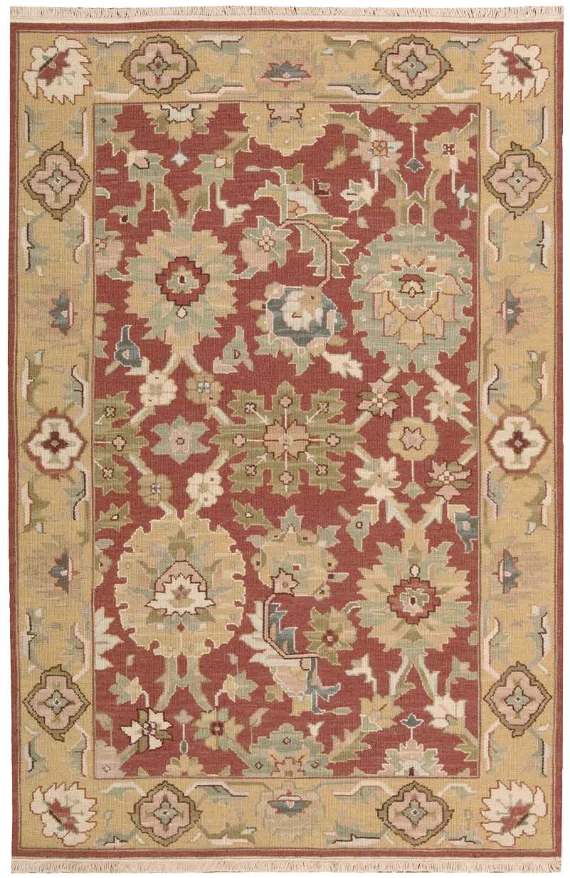 Nourmak S174 Rust Rug - Rectangle