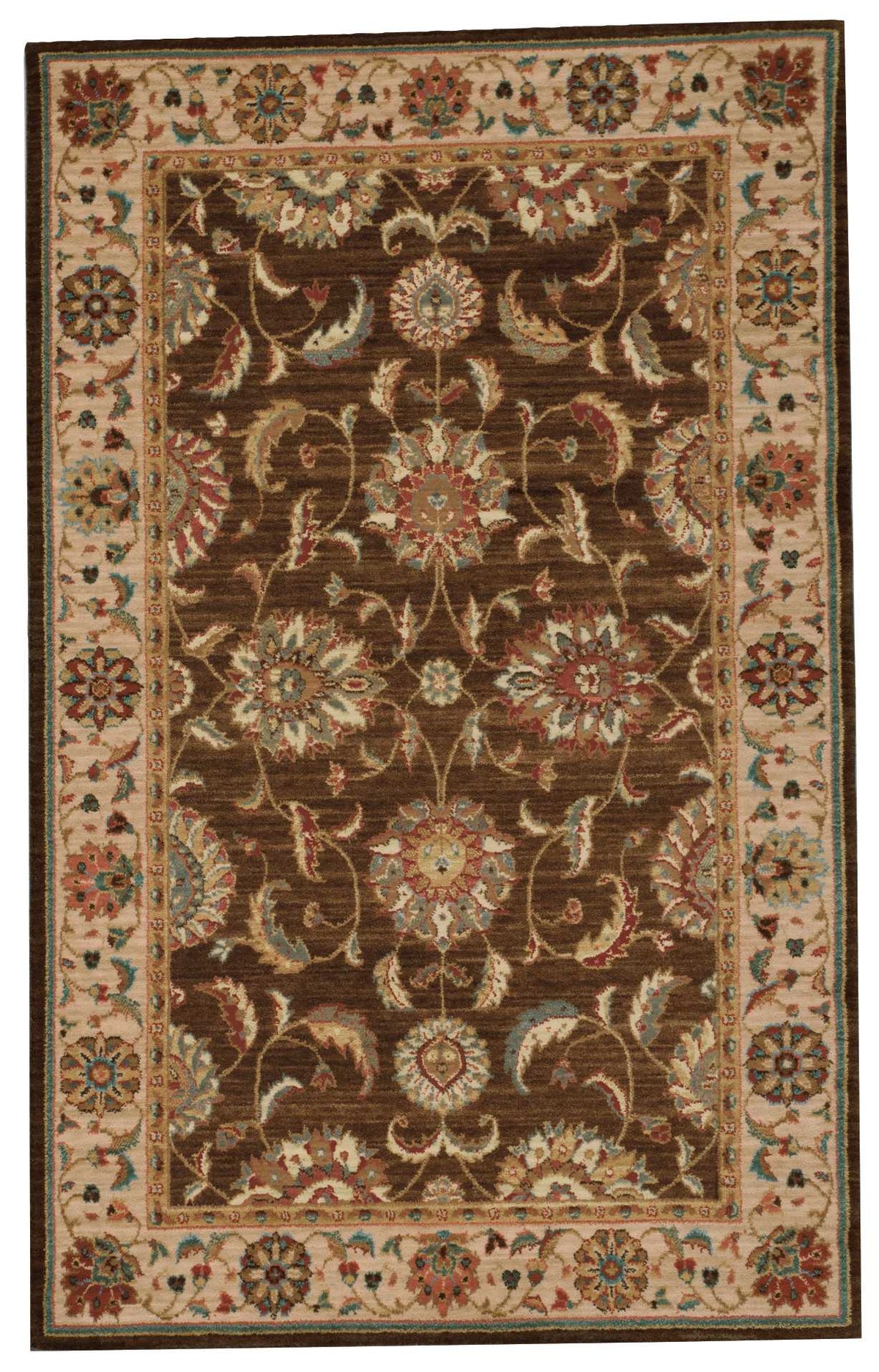 Living Treasures LI04 Brown Rug - Rectangle