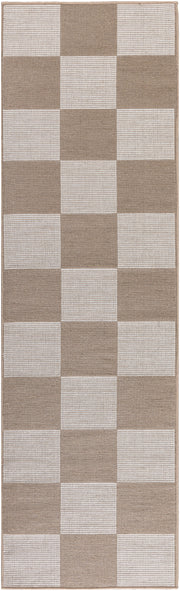 Washable Modern Jute MDJ02 Natural Ivory Rug - Runner