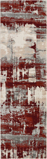 Maxell MAE14 Ivory Red Rug - Runner