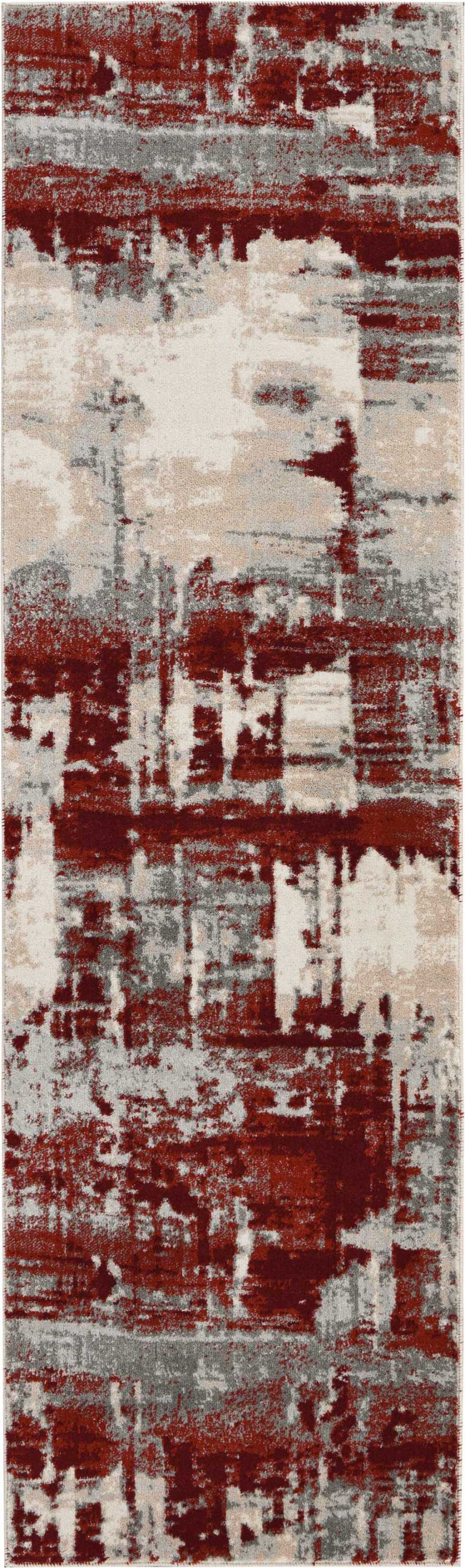 Maxell MAE14 Ivory Red Rug - Runner
