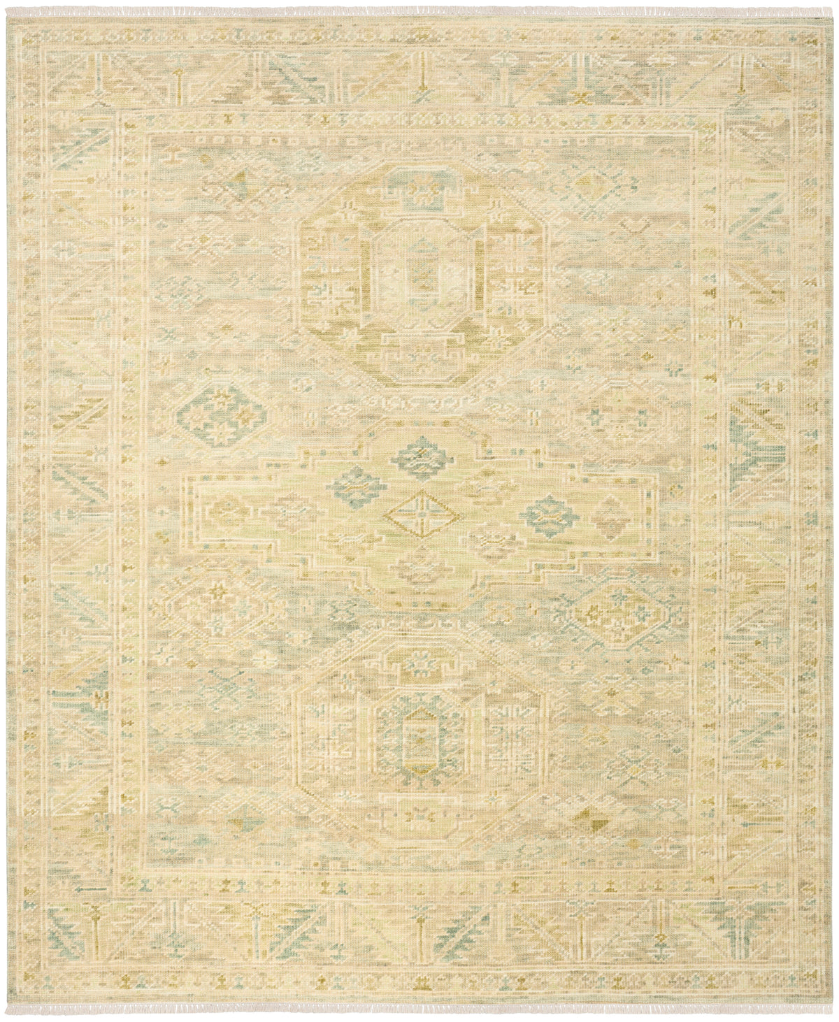 Odessa ODS08 Green Rug - Rectangle