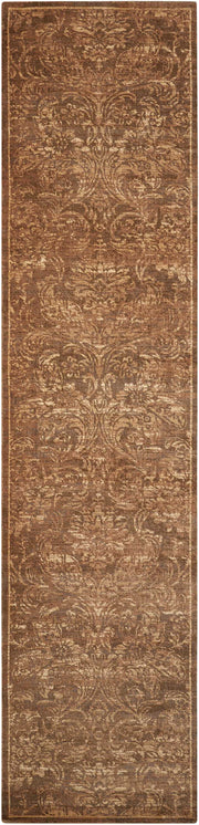 Silken Allure SLK19 Chocolate Rug - Runner