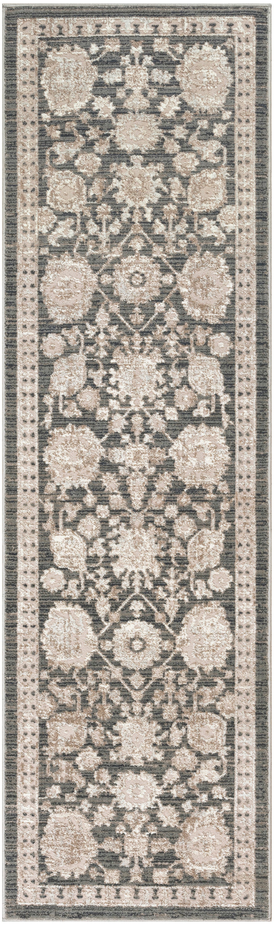 Eco Cycle ECY02 Charcoal Rug - Runner