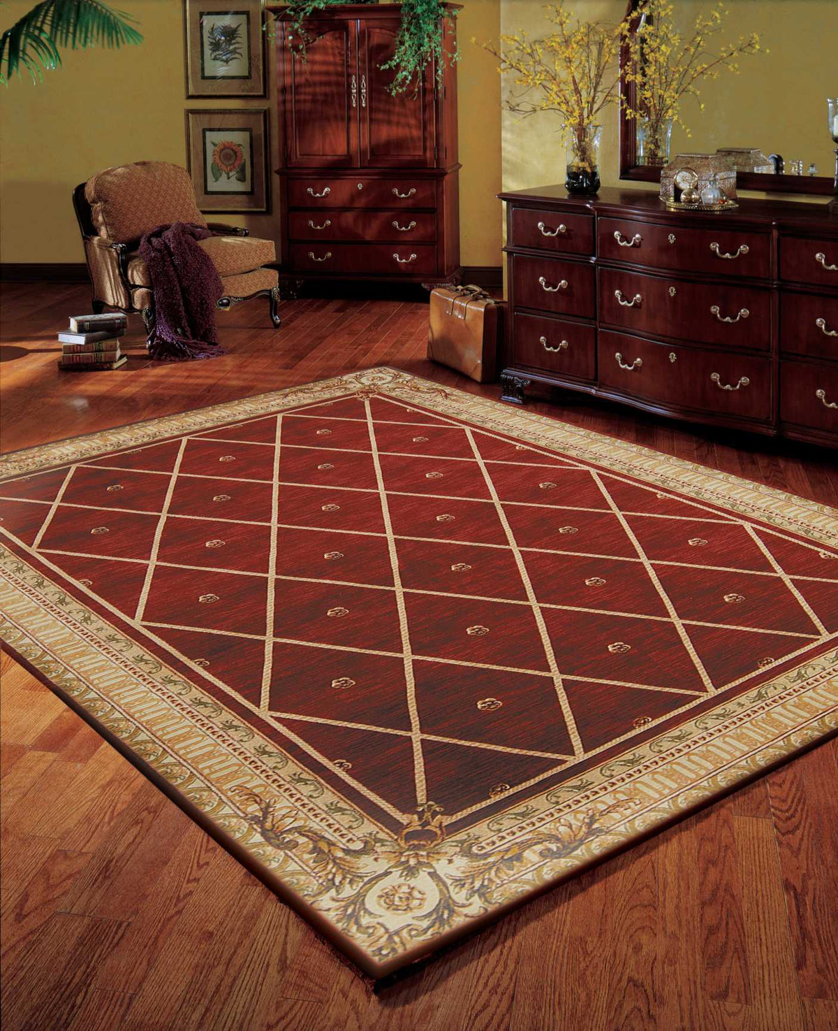 Ashton House AS03 Sienna Rug - room scene