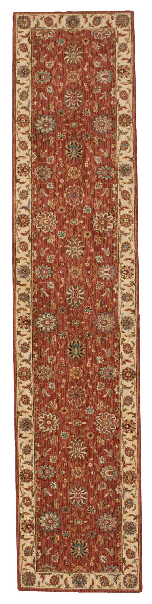 Living Treasures LI05 Rust Rug - Runner