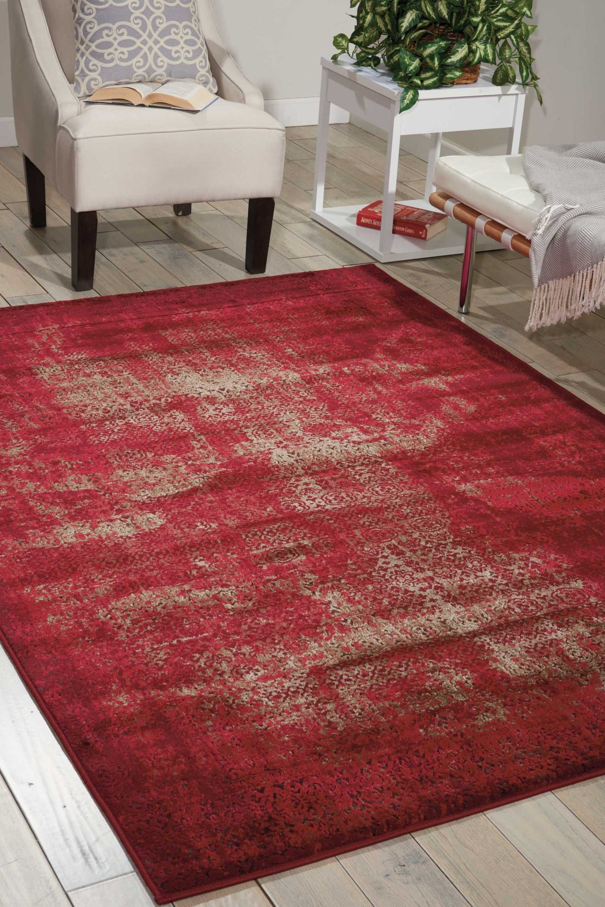 Karma KRM01 Red Rug - room scene