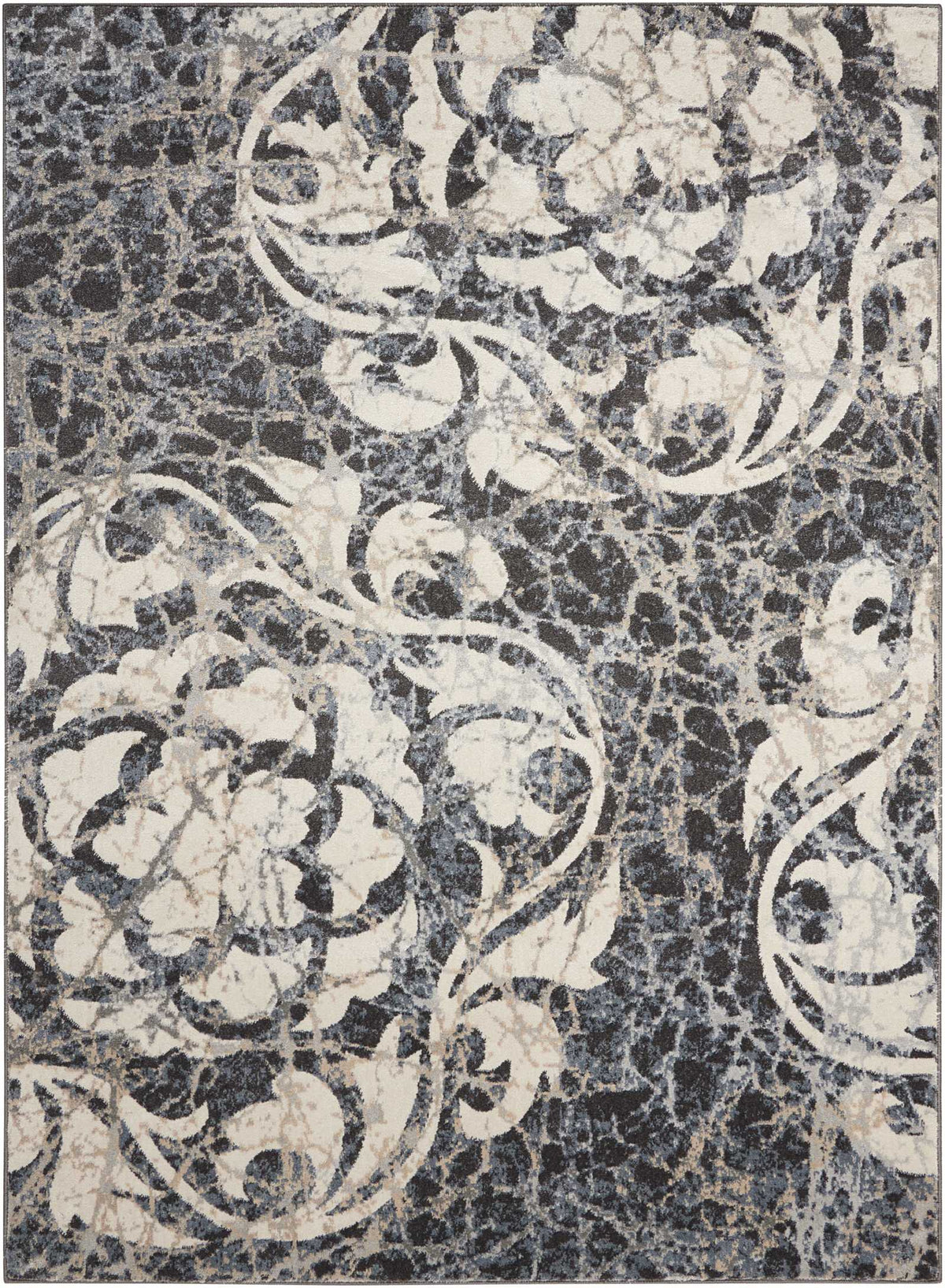Maxell MAE10 Ivory Charcoal Rug - Rectangle