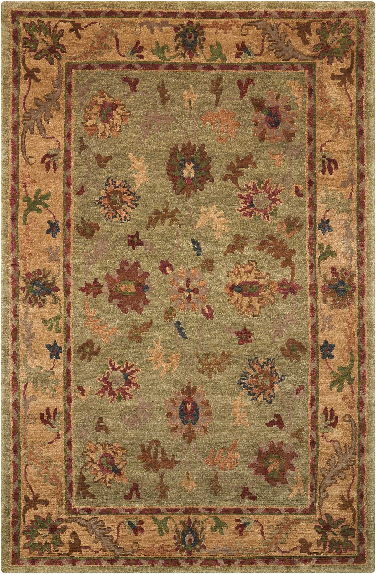 Tahoe TA03 Green Rug - Rectangle